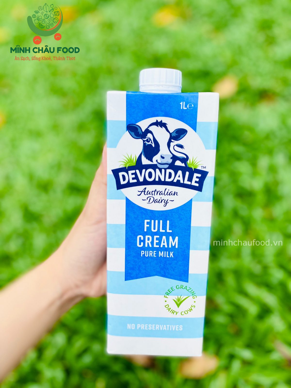 Sữa tươi nguyên kem Devondale hộp 1L – Minh Châu Food